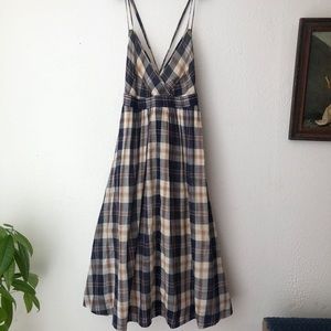 J Crew plaid dress Sz 6